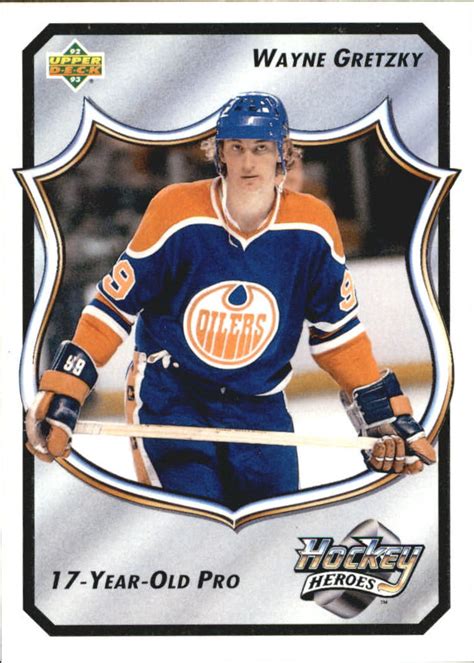 Wayne Gretzky Hockey Heroes Card The Shoot