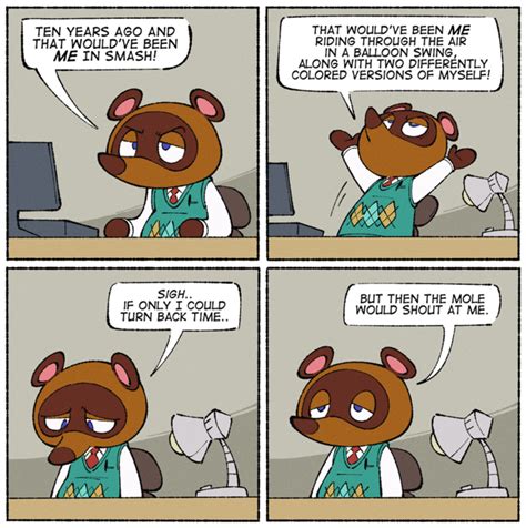 An Animal Crossed By Shenaniganza Tom Nook Animal Crossing Funny
