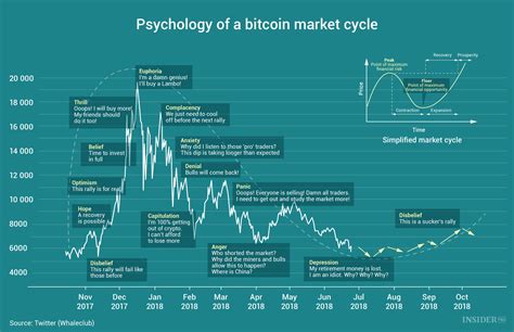 Chart Of The Day Psychology Of A Bitcoin Market Cycle Infographics
