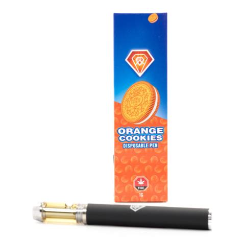 Orange Cookies Disposable Vape Diamond Concentrates 420 Weed