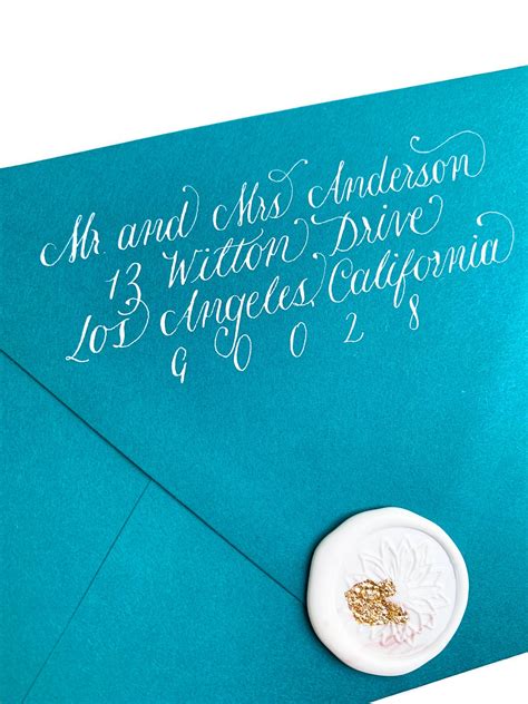 Calligraphy Envelope Addressing Wedding Calligraphy Event Etsy