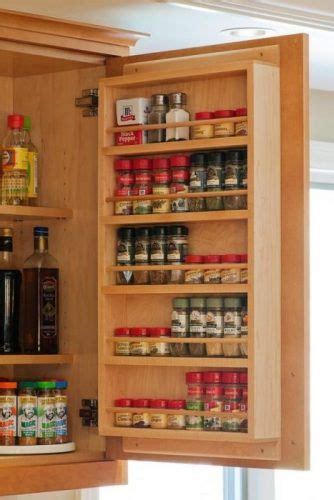 20 Spice Rack Ideas For Both Roomy And Cramped Kitchen Kitchen