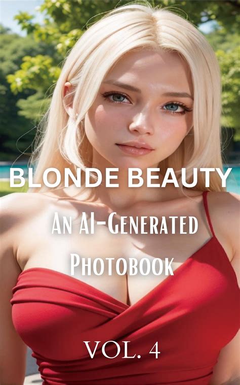 Blonde Beauty An AI Generated Photobook Vol 4 Experience The