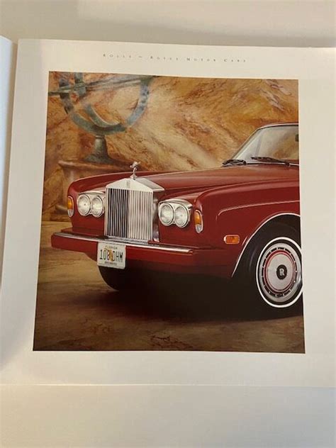 Rolls Royce Brochure 1992