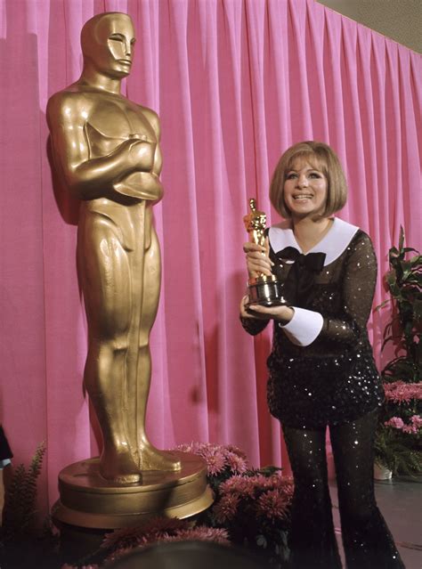 Barbra Streisand 1969 Oscars Red Carpet Fashion Through The Years