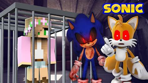 Minecraft Sonicexe And Tailsexe Have Captured All The Little Club