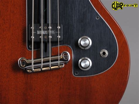 1975 Dan Armstrong 342 4 String Bass Cherry Guitarpoint