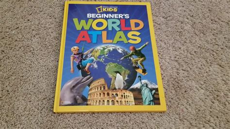 Book Review National Geographic Kids Beginners World Atlas Youtube