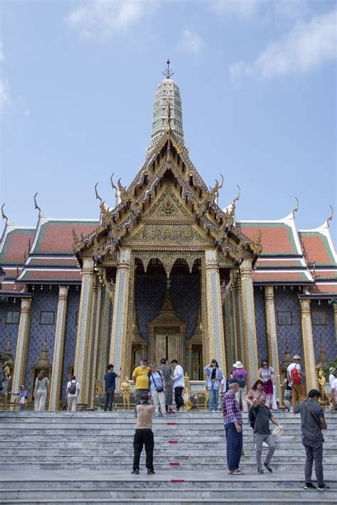 Wat Phra Kaew Or The Temple Of The Emerald Buddha Inside Grand Palace