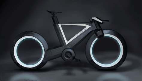 Cyclotron La Bicicleta Que Inspira Su Diseño Futurista En Tron