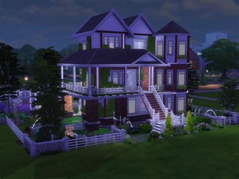 Mod The Sims Treetops No Cc Sims Storey Homes House Styles