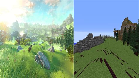 Zelda Breath Of The Wild Inspired Adventure Map Vanilla Video Added