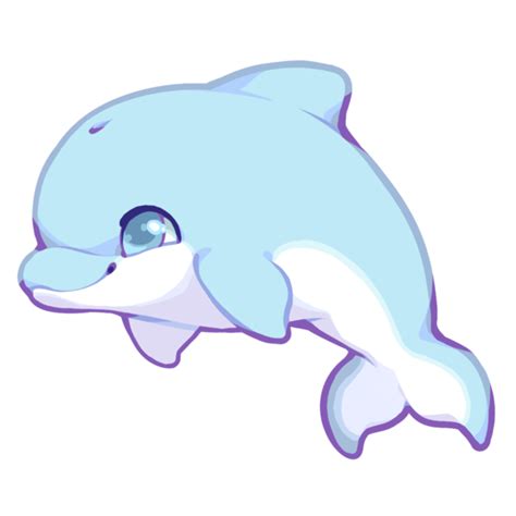 Cute Dolphin By Kakiwa Dolphin Drawing Cute Animal Drawings Cute