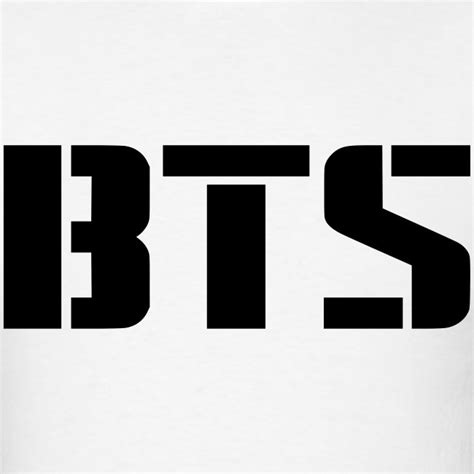 These free images are pixel perfect to fit your design and available in both png and vector. K-Pop Fandom Shop | BTS Logo - Mens T-Shirt