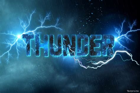 Lightning Text Effect