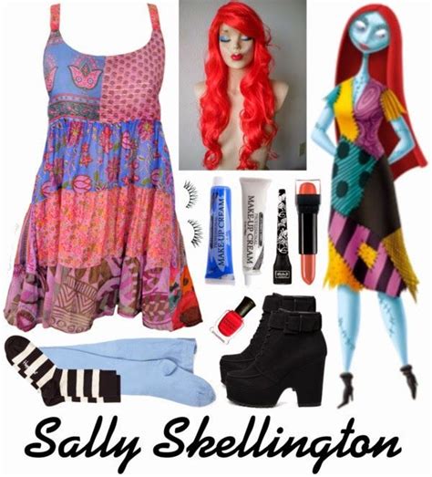 Costume Sally Skellington From The Nightmare Before Christmas