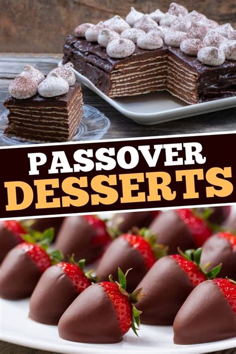 30 Traditional Passover Desserts Insanely Good