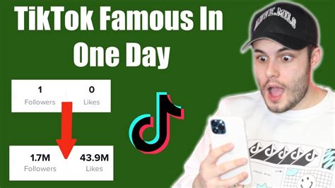 How To Get Tiktok Famous In One Day Easiest Way Youtube