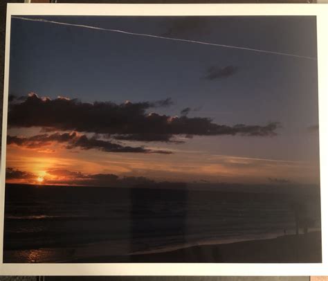 Sunrise At Ormond Beach Florida October 2018 Original Photograph Taken