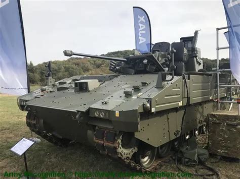 Ajax Scout Sv 40mm Reconnaissance Light Tracked Armored Vehicle Scout