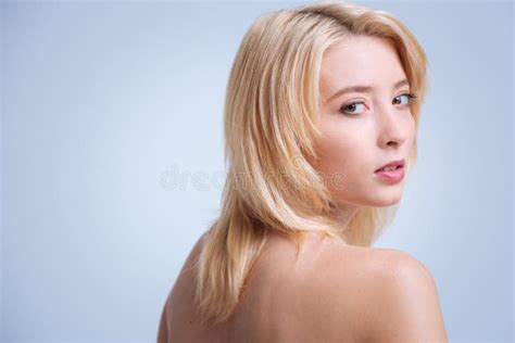 Worried Female Person Turning Her Head Stock Photo Image Of Camera