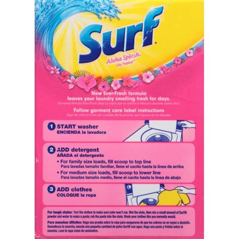 Surf Sweets Aloha Splash Powder Laundry Detergent 52 Oz Instacart