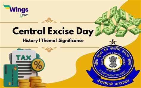 Central Excise Day Know How To Celebrate Central Excise Day History