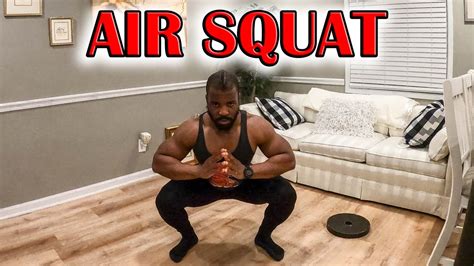 how to squat the home workout tutorial you need youtube