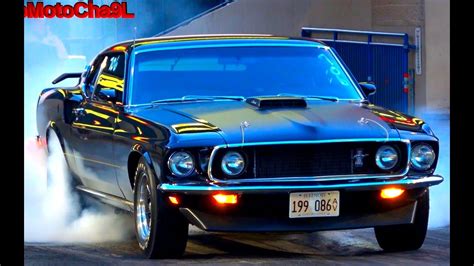 American V8 Power Drag Racing Classic Muscle Cars At