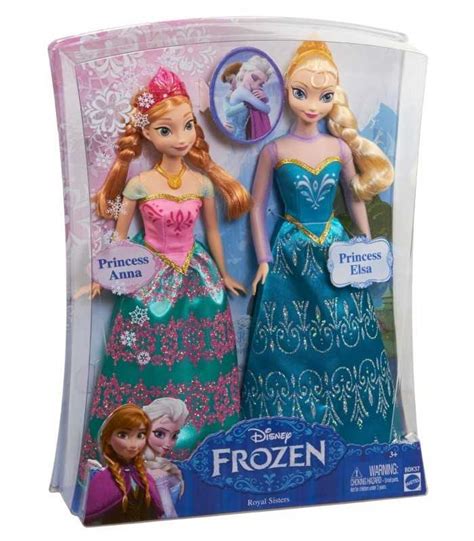 Bambole Frozen Sorelle Principesse Elsa E Anna Mattel Futurartshop