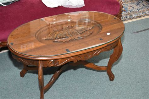 The coffee table lounge eagle rock ca reviews beeradvocate customer bu2 printdata the spirit of living international collection 2017 2018 authenticity. Mid 20th century walnut coffee table with decorative skirt ...