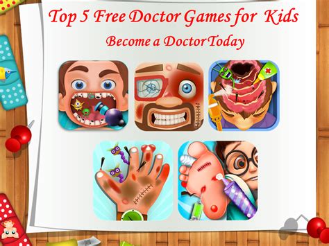 Find free downloadable family & kids games on shockwave.com. Top 5 Free Doctor Games for Kids - Download & Become a ...