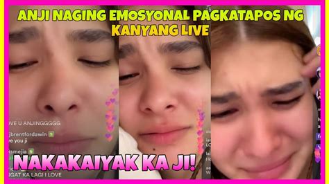 Anji Salvacion Naging Emotional Pagkatapos Ng Kanyang Live Sa Kumu Youtube