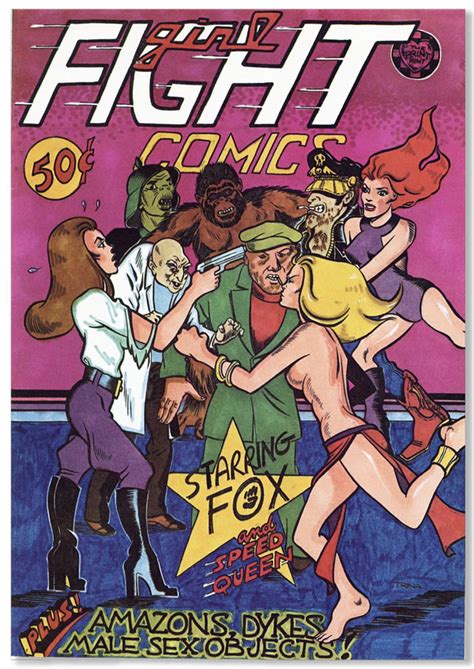 Girl Fight Comics By TRINA Pseud Of Trina Robbins 1972 First
