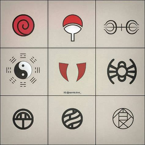 The Official Website For Naruto Shippuden Naruto Clans List And Symbols