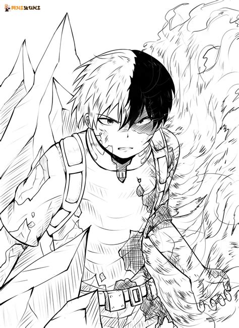 My Hero Academia Coloring Pages Free Coloring Pages