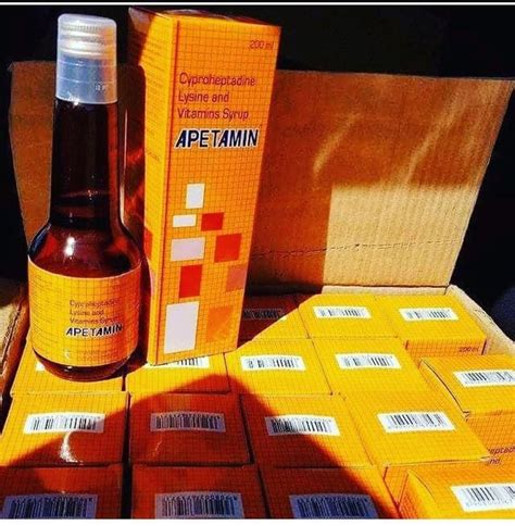 Cyproheptadine Apetamin Syrup 200ml For Personal At Rs 600bottle In