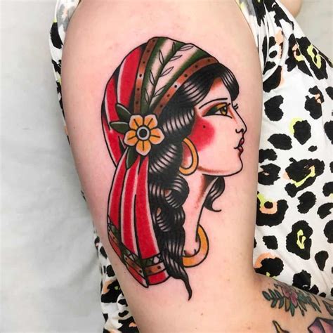 discover 71 gypsy woman tattoo best in cdgdbentre