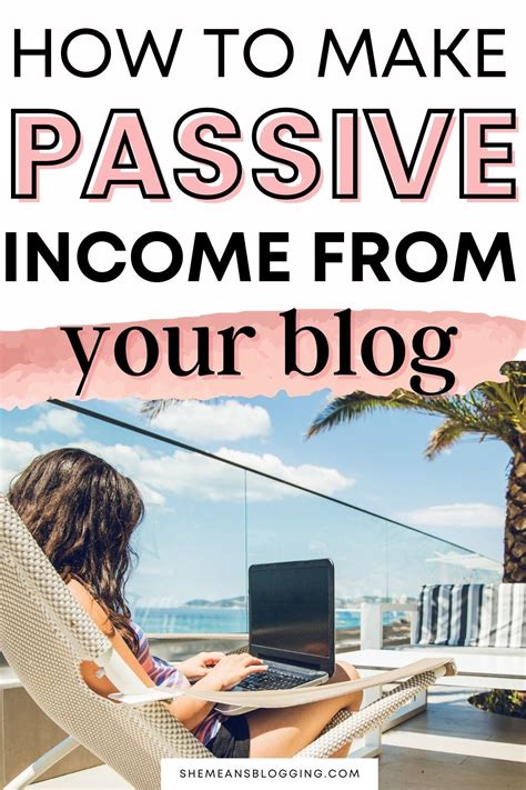 How Bloggers Make Passive Income Earnings Most Blogs Earn Blogging