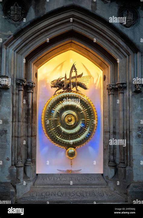 The Stunning Corpus Clock At Corpus Christi College At Cambridge