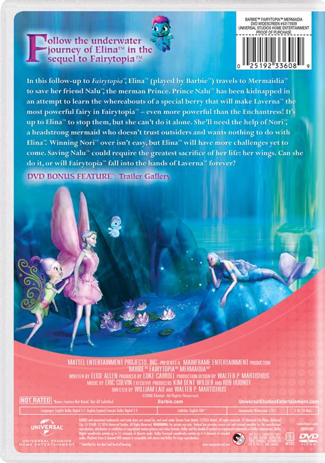 Nonton adalah sebuah website hiburan yang menyajikan streaming film atau download movie gratis. Barbie Fairytopia: Mermaidia | Movie Page | DVD, Blu-ray ...