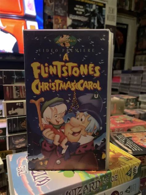 A Flintstones Christmas Carol 1993 Vhs Hanna Barbera Cartoon £300