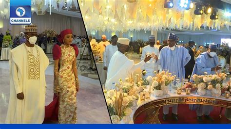 Highlights Of President Buhari S Son Wedding Youtube
