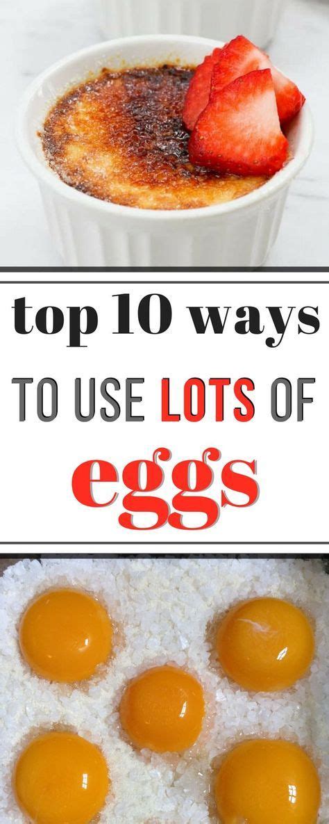 Do you eat puddings for dinner? Ten of the BEST ways to use up lots of eggs, when you have tons of them! | Recipes, Food, Egg ...