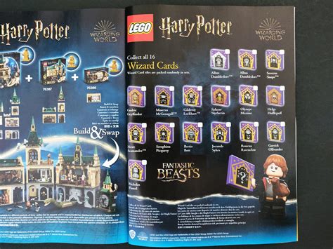 Lego Harry Potter Summer 2021 Wizard Cards The Brick Fan