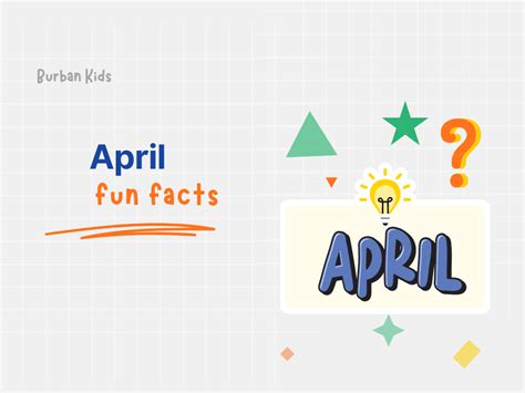 32 Interesting April Fun Facts That No One Knows