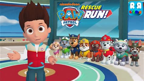 Paw Patrol Rescue Run Play Dangerous Mission With Ryder Youtube