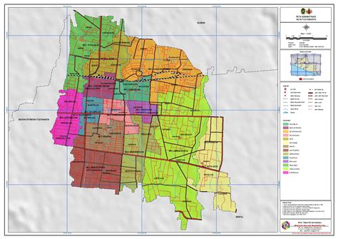 Peta Administrasi Kota Palu