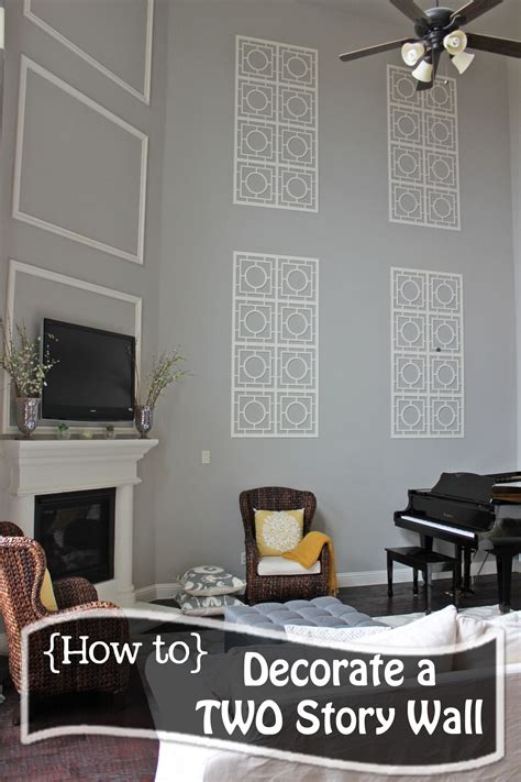 How To Decorate A Large Wall With High Ceilings Unminifycode