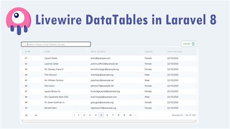 Laravel Livewire Datatable Component Create Easy Laravel Livewire